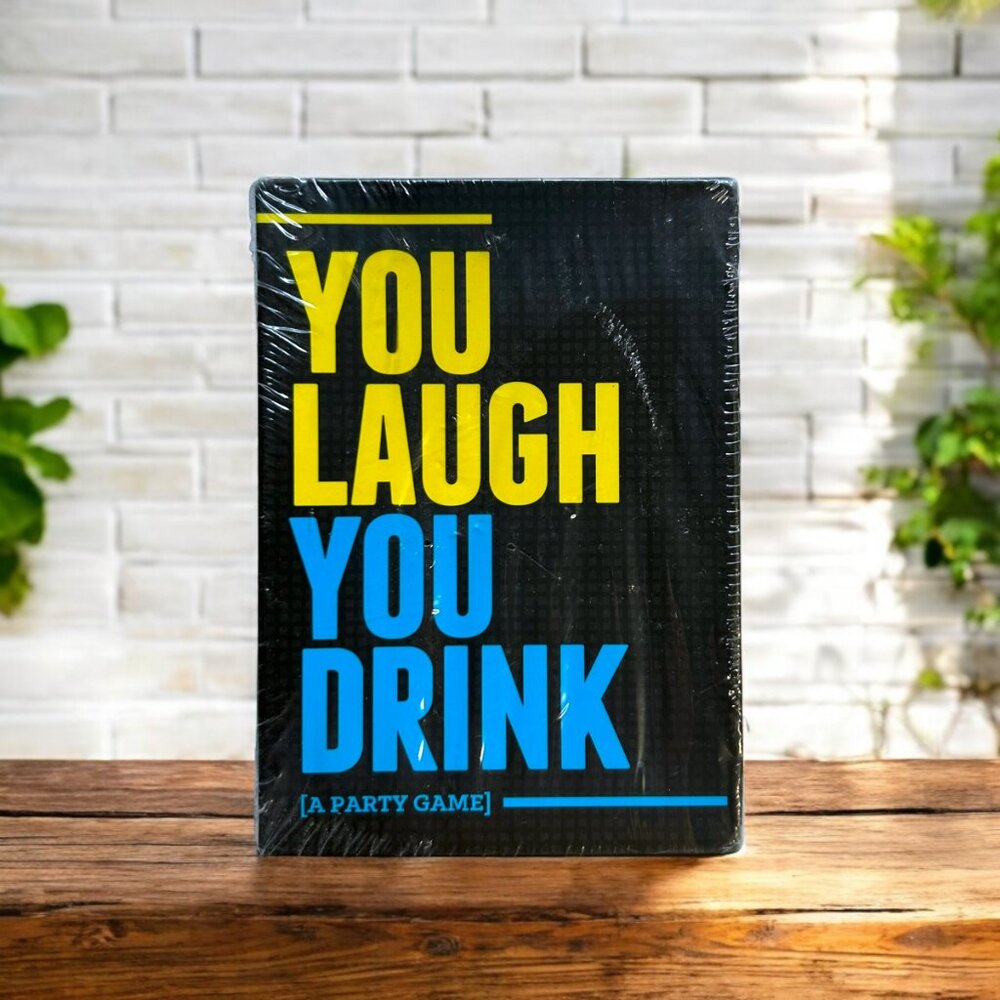 DSS Games You Laugh You Drink "Water" Party Game 150 Cards Fun Gift - Brand New